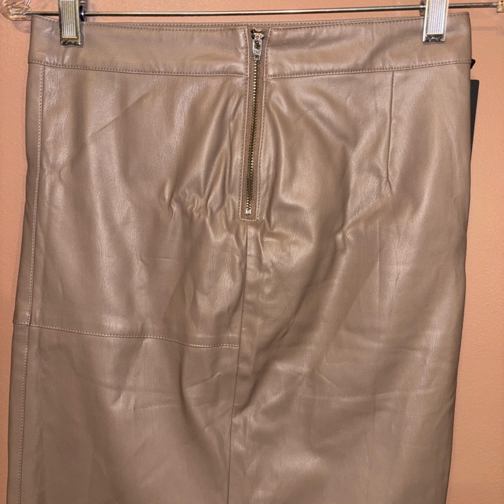 NWT VERA MODA BROWN LENTIL SKIRT SZ SMALL VMOLYMPIA YMPIA HR SHORT PL  NOOS - Picture 3 of 8